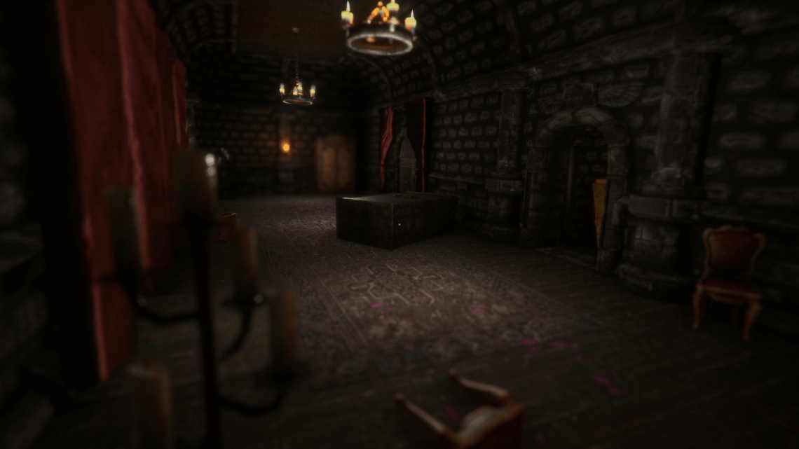Amnesia: The Dark Descent Küçük Koridor Depth of Field